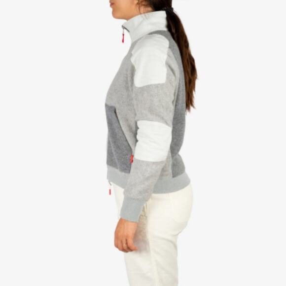 TOPO DESIGN GLOBAL FULL ZIP SWEATER WOMEN MEDIUM - Picture 3 of 15